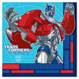 Салфетки бумажные "Трансформеры" 33 см, 16 шт 1502-1318