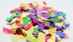 Конфетти  "Полоски ассорти" большие