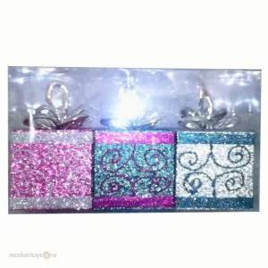 Ел. украшение "Подарок" 6 см 141-81D