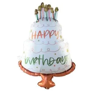 AIR Торт со свечками (ходячий шар)/1207-4964