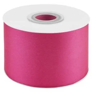 Лента атлас глубокий розовый 50 мм*22,85 м 