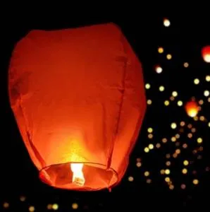 Фонарь желаний 5357836 красный