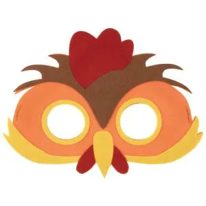 Маска "Курочка" из фетра / 6233495