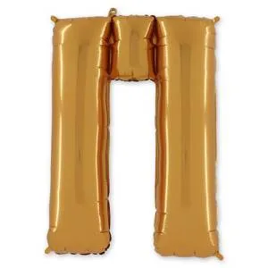 Буква "П" - золото/MD