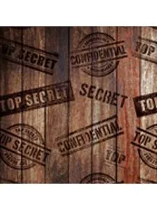 Бумага упак. Совершенно секретно 70*100см /УБ-1607 Optima