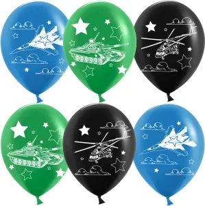 12" Военная техника, ассорти пастель (Китай)/ 25 шт 613012