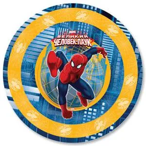Тарелки "Человек-паук" 23см. 6 шт.