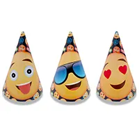 Колпак "Эмоции Смайлик" 6 шт.
