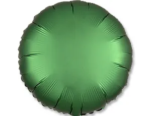 Круг Сатин Emerald (зеленый) 18" (Анаграм) 1204-0734