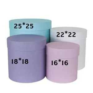 Коробка 22*22 см Цилиндр /FUT000035970