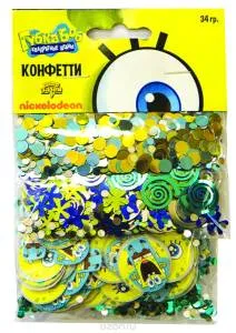 Конфетти  "Губка Боб",  3 вида  34 гр.