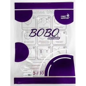 Deco Bubble BOBO Сфера 30"/76 cм б/p, фиолет уп. (Россия)/1204-1709/9122030