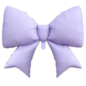 39" Бант, сиреневый сатин / Китай 1207-6209