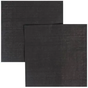 Салфетка черная 33 см 12 шт./1502-6093