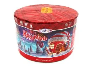 Карамель 0,6" 39 залпов+фонтан