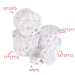 Коробка "Абстрактный лес" 13*13*9 см ПП-8729