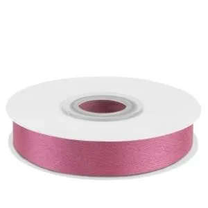 Лента атлас дымчатая роза 12 мм*22,85 м/12127
