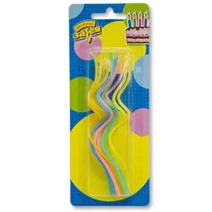 Свечи для торта "Спираль" 12 шт