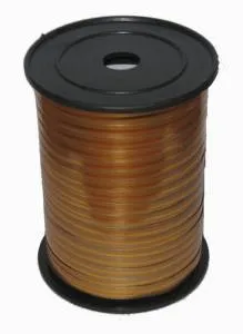 Лента c золотой полоской 5 мм*250м Бронза / 1302-0341