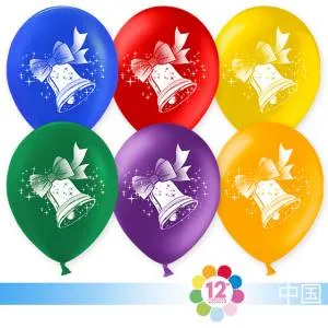 Колокольчик, ассорти пастель 12" (Китай) 