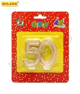 Свеча для торта "Цифра 50"