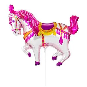 МИНИ Лошадь цирковая розовая / Grabo 1206-1505