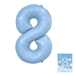 Цифра 8 - 40" Slim Небесный (Россия) 1207-6489