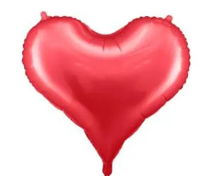 Сердце красное 75*64,5 см  (PartyDeco) Китай