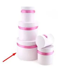 Набор коробок 200-200 Розовый 25*25*20