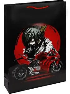 Пакет подарочный L /ПКП-4325 26.4*32.7*13.6 см.