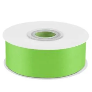 Лента атлас светло-зеленый 25 мм*22,85 м / 25052
