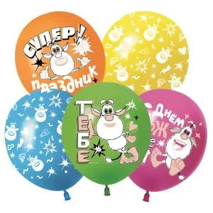 12" Буба, ассорти пастель (Китай 512)/ 25 шт 501921