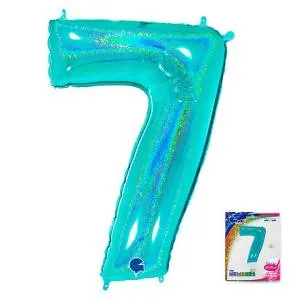 Цифра "7" - Тиффани голография в упак. /Grabo                     