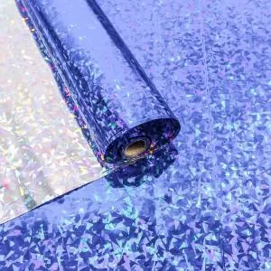 Пленка голография Синий 0,7*8,1 м./70810-3