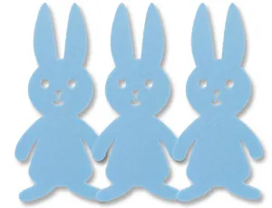 Фигура мягкая "Зайчик голубой" 15 см (5 шт)