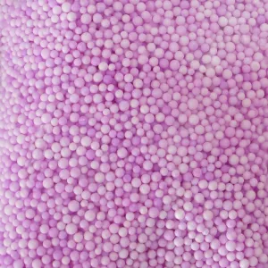 Шарики пенопласт, Сиреневый 2-4 мм 10 гр/ 521315