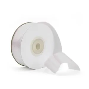 Лента атлас Жемчужный 25 мм*22,85 м / 88033476