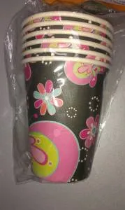 Стаканы бумажные Бабочка