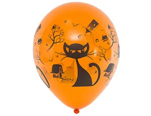 Кошка черная 12" Пастель (Китай)               