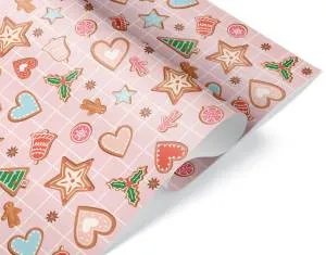 Уп. бумага "Сладкий Новый Год" 0,7*1 м.(10 шт.) / 2050742