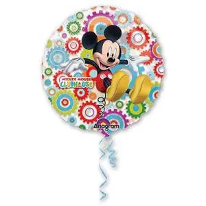 Шар Джамбо Р30 Микки и шестеренки (Анаграм) / 1203-0459