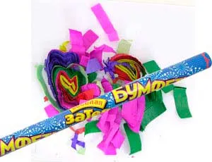 Бумфетти 100 см. конфетти-бумага