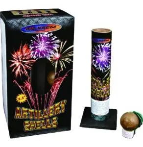 Artillery shells 2.5" 6залпов Фестивальные шары