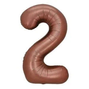 32" Цифра "2" Шоколад / Китай 26042