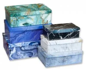 Коробка 22.5*12.5*7.5 см "Мраморная сказка"