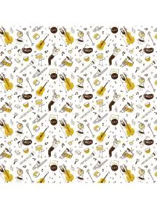 Бумага упак. "Джаз" 70*100 см. (10 листов)/ УБ-4461