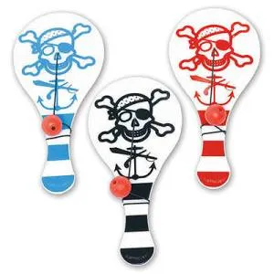 Игра лапта с мяч Пират/12 шт.