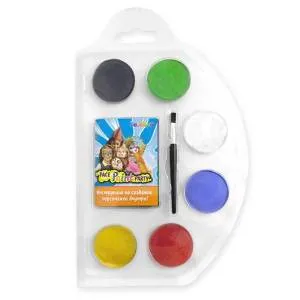 Набор грима "Аквагрим" Универсальный (6 цветов) /3702-AQP