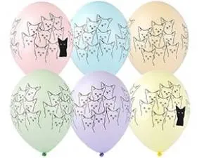 Котики серьезные, пастель 14" 1103-3103