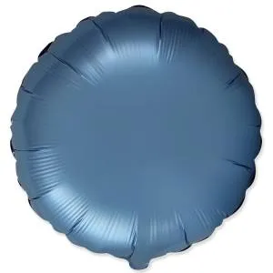Круг Сатин Steel Blue 18"/1204-1522
